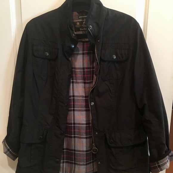 Women's Black Jacket - Utility Lightweight Waxed Cotton